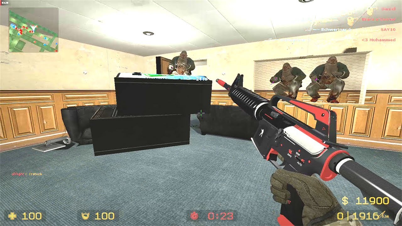 CSS &middot; Zombie Survival/Hunting Mod : zm_officerush_b8 &middot;ElitE HunterZ