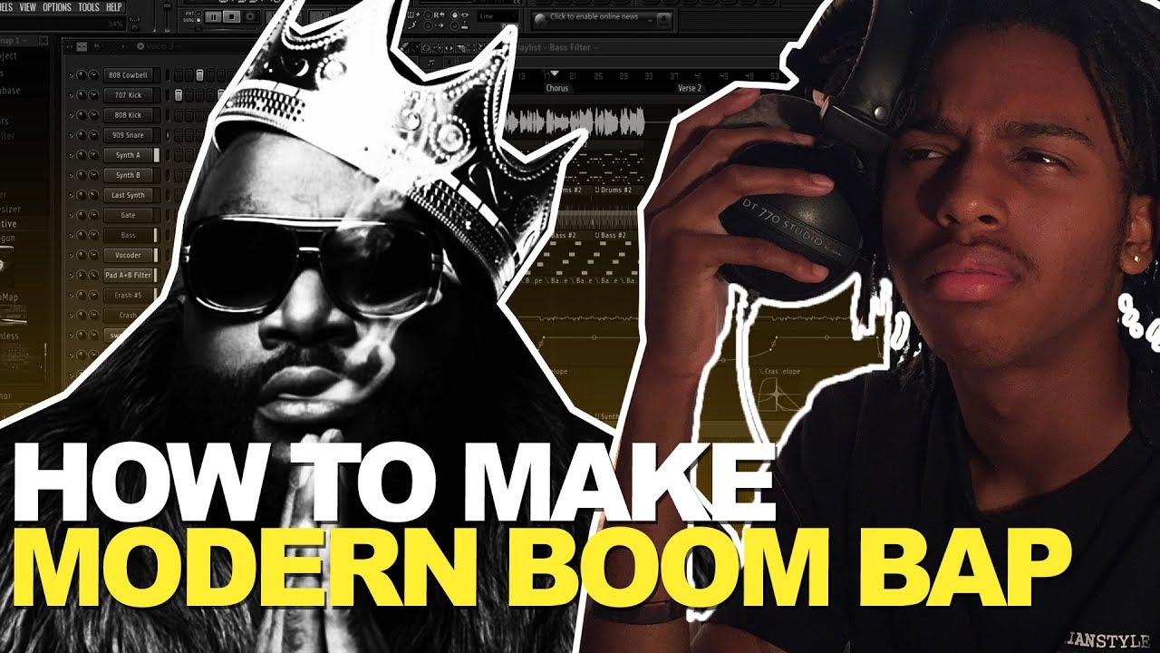 MAKING MODERN BOOM BAP BEATS IN FL STUDIO (SOULFUL) | SIDEPCE
