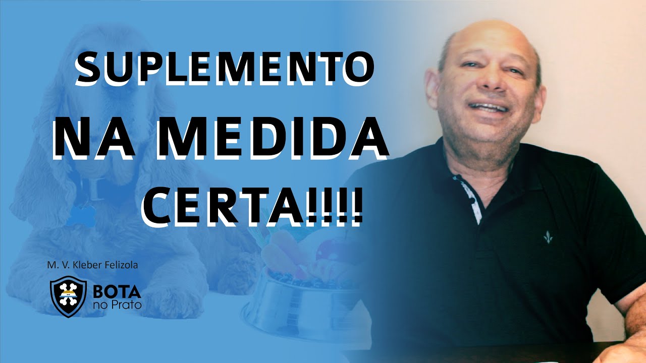 Quanto colocar de suplemento?