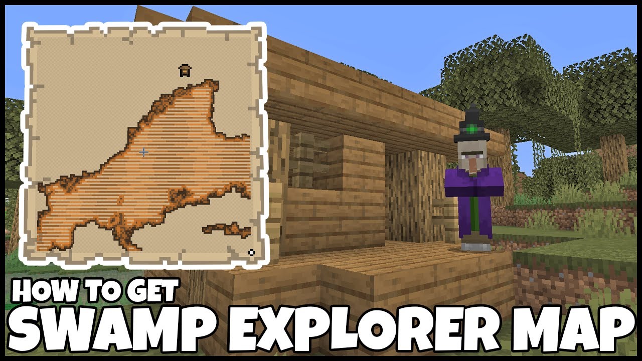 How TO Get The SWAMP EXPLORER MAP In MINECRAFT