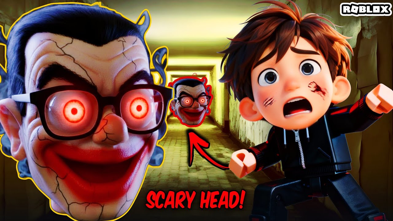 ROBLOX ESCAPE THE MR BEAN HEAD 😱💀!! MystiX Gaming 