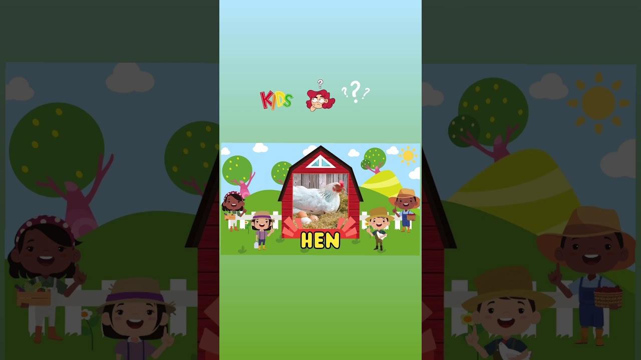 English reading practice / Kids English reading / English kids / Farm animals