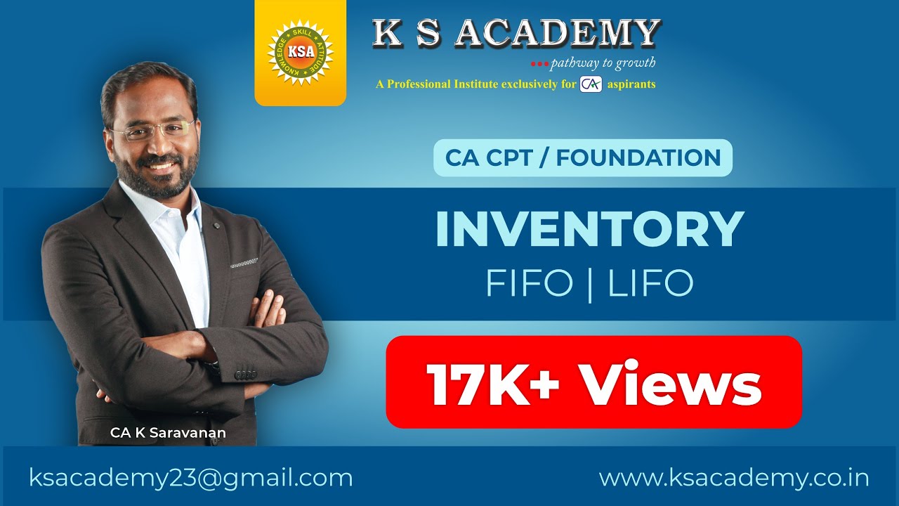 CA CPT INVENTORIES Inflationary/Deflationary Trend FIFO/LIFO