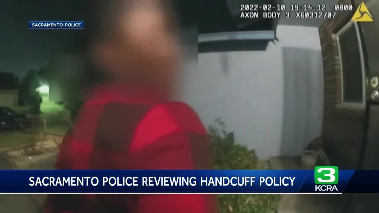 Sacramento police review handcuff policy after 10-year-old is handcuffed