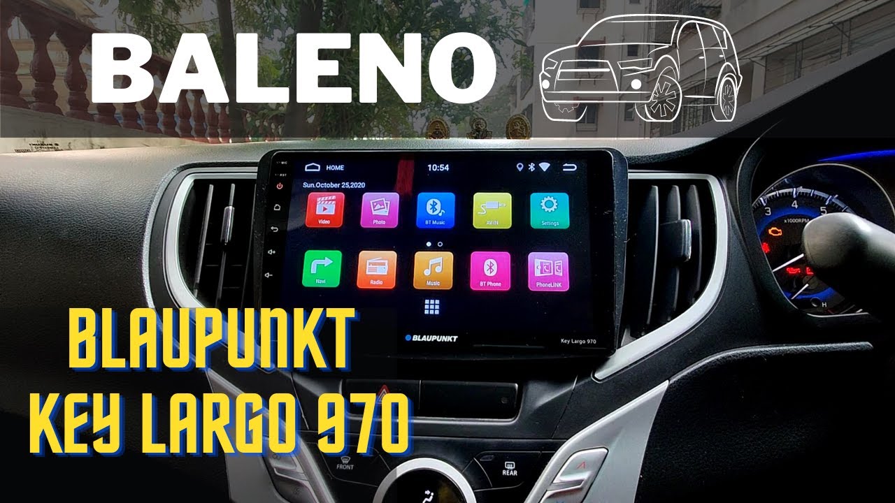 Blaupunkt Key Largo 970 Fully Android Car Stereo| Detailed Overview| Maruti Suzuki Baleno 🔥🚗🔥