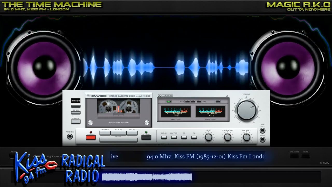 94.0 Mhz, Kiss FM (1985-12-01) Kiss Fm London with Norman Jay & Tosca