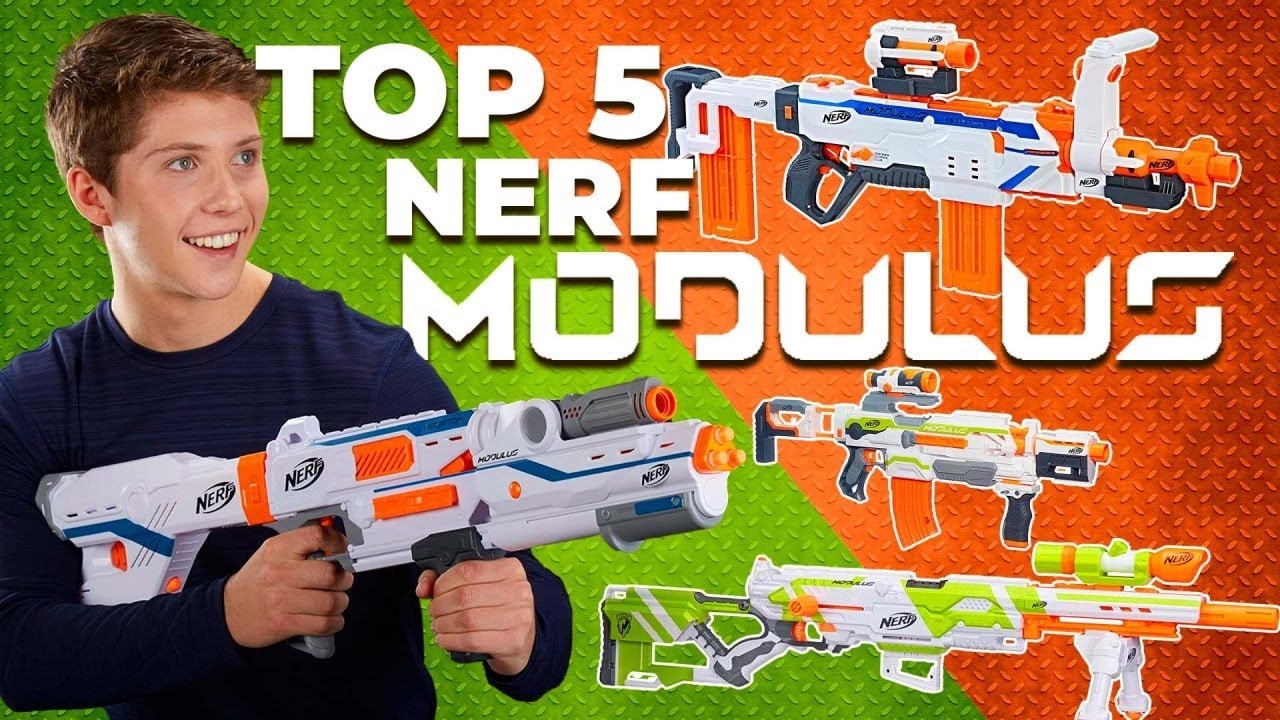 🧩 NERF MODULUS: las 5 MEJORES + CURIOSIDAD Nerf Fortnite 😯