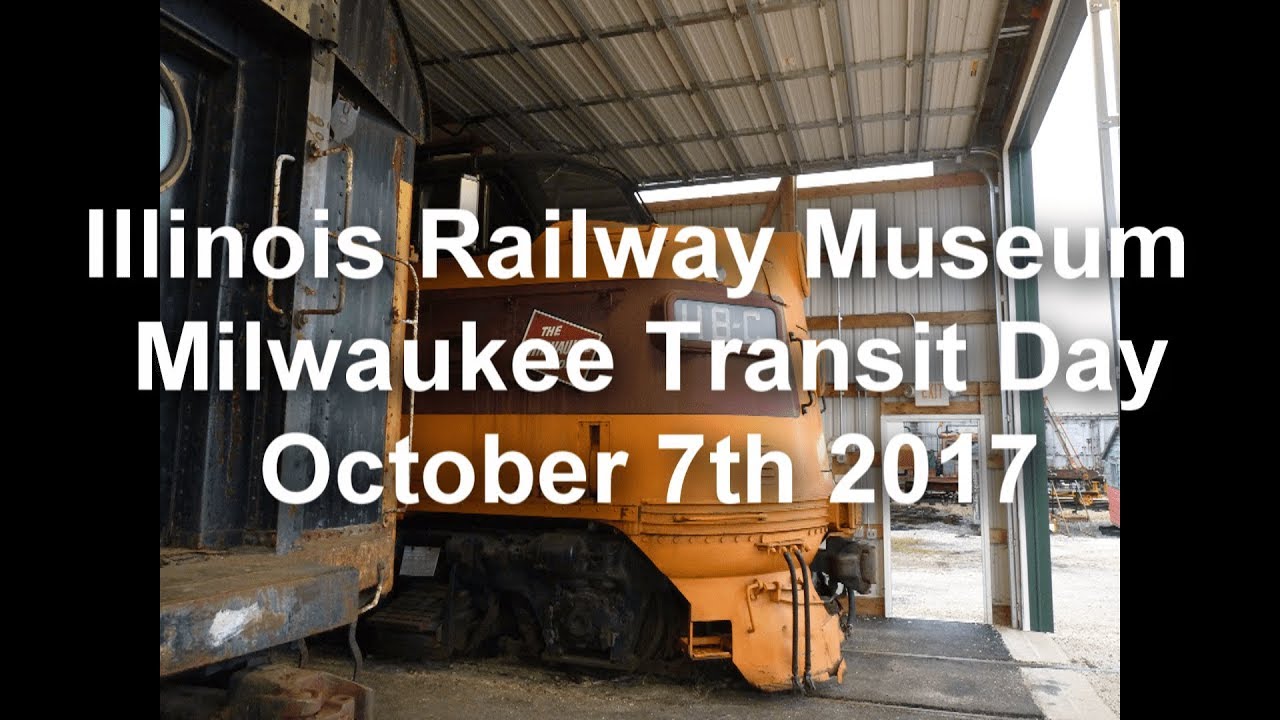 RARE Private Cars And Barn Tours ( Illinois Railway Museum Milwaukee Transit Day October 7th 2017 )