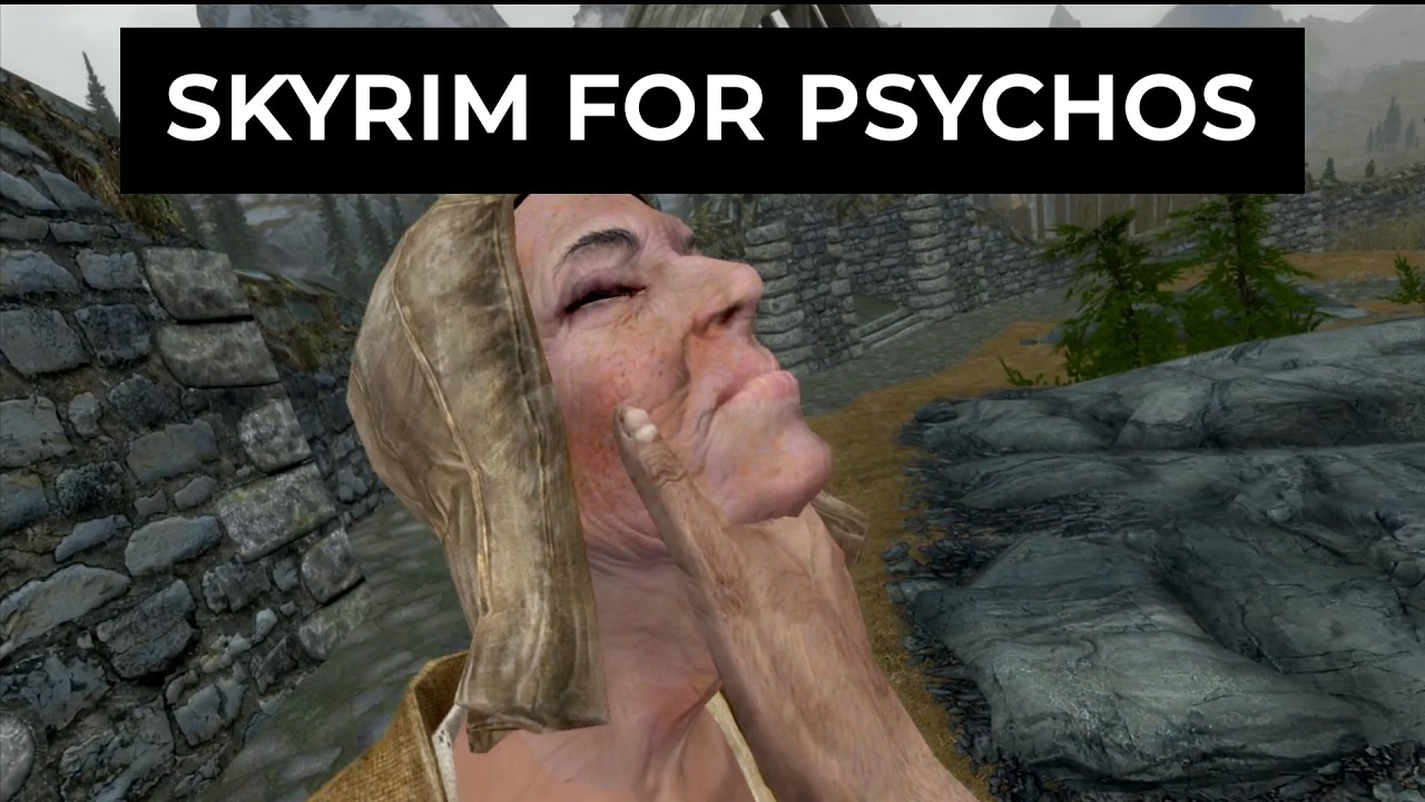 Skyrim VR with AI is unhinged chaotic madness...