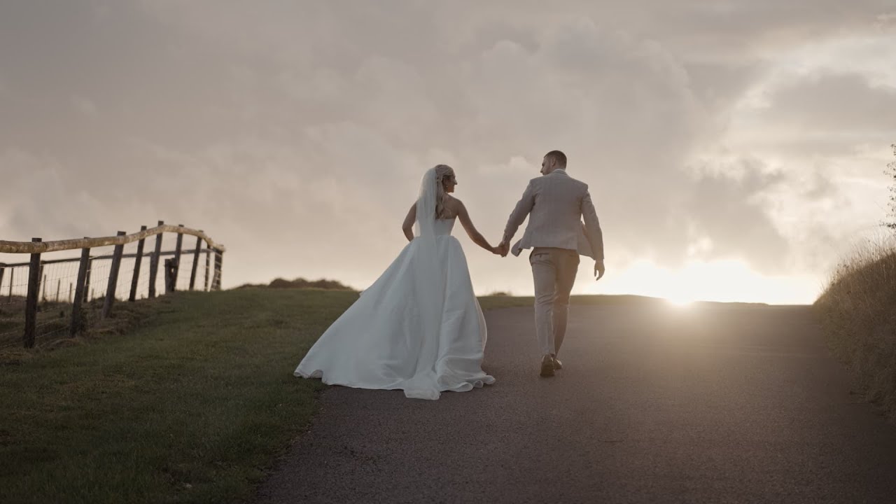 From School Sweethearts to Forever 🤍✨ | Meg & Jayden’s Elegant Kingscote Barn Wedding Film 🎞️