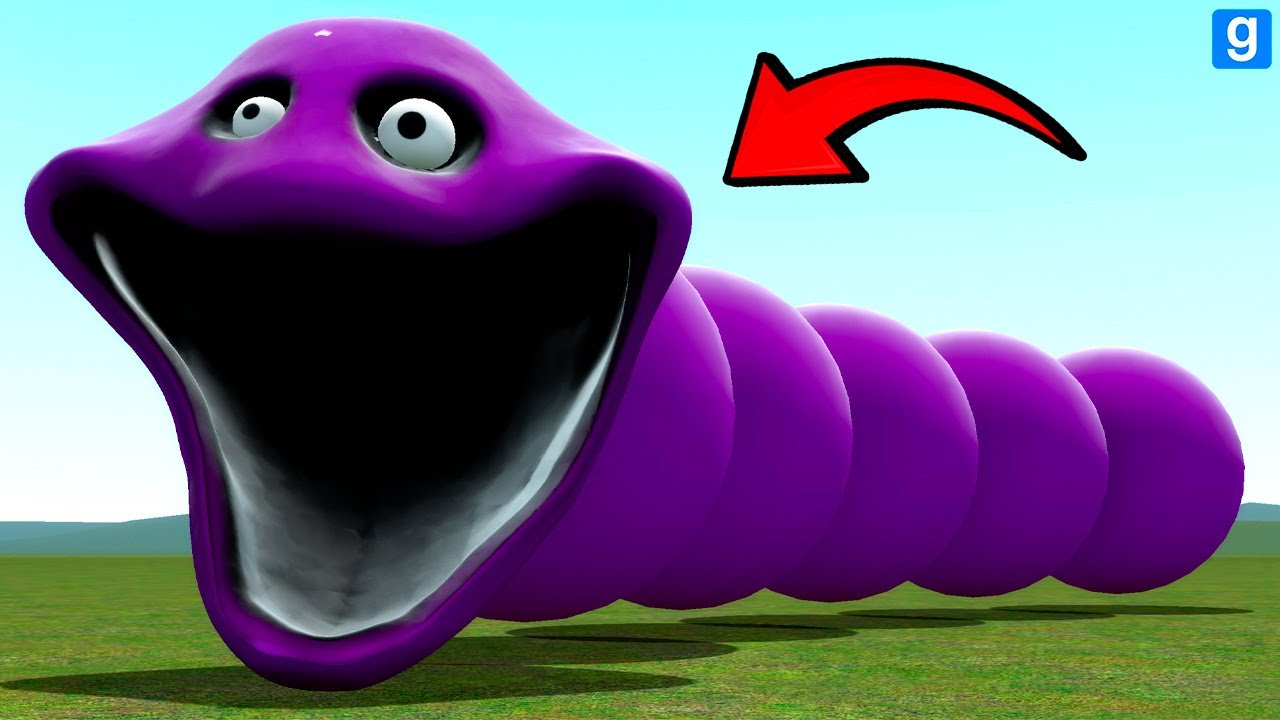 ¿QUÉ PASARÍA SI HUNGRY WORM SE VOLVIERA MORADO EN GARRY'S MOD?