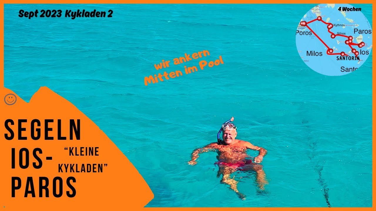Segeln Griechenland: Kykladen von Ios zu den kleine Kykladen nach Paros #48