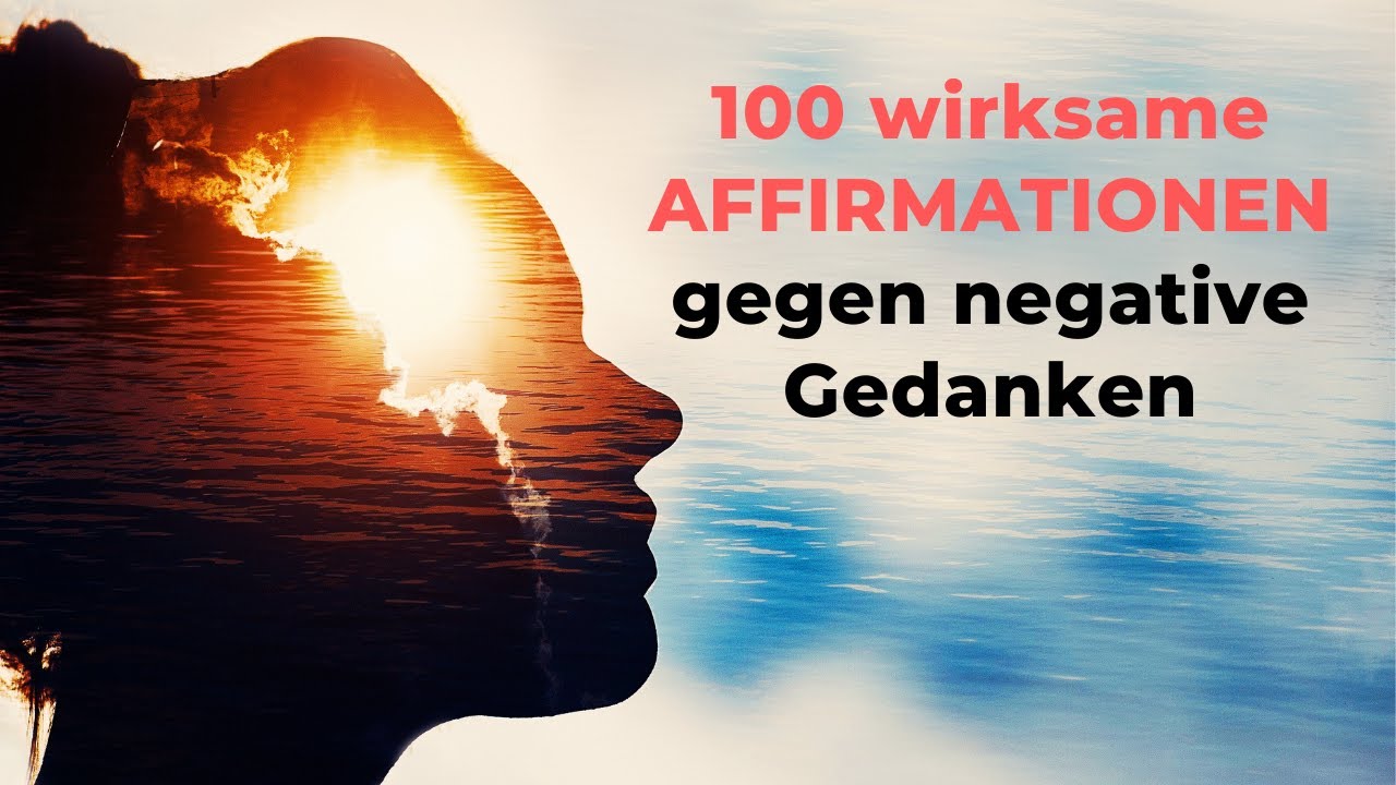 Gedanken umprogrammieren im Schlaf | nie mehr negativ sein