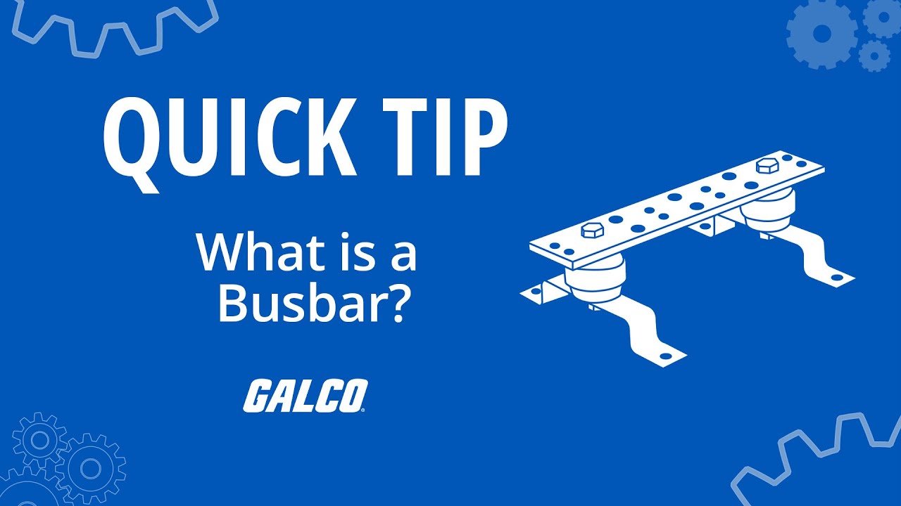 Quick Tip: What is a Busbar? | Galco