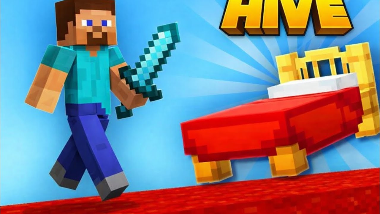 Epic fails (Hive bedwars ) mcpe
