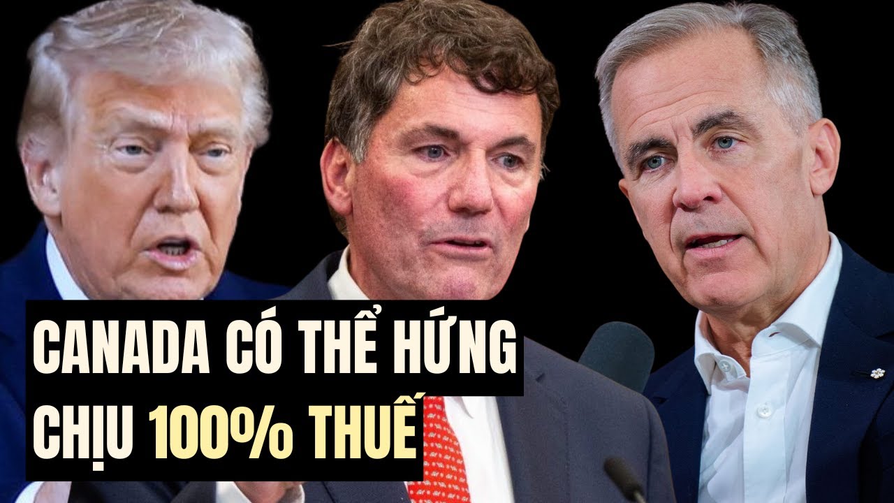 TT Trump cảnh báo sẽ áp thuế 100% lên Canada liên quan đến các thỏa thuận thương mại với Trung cộng