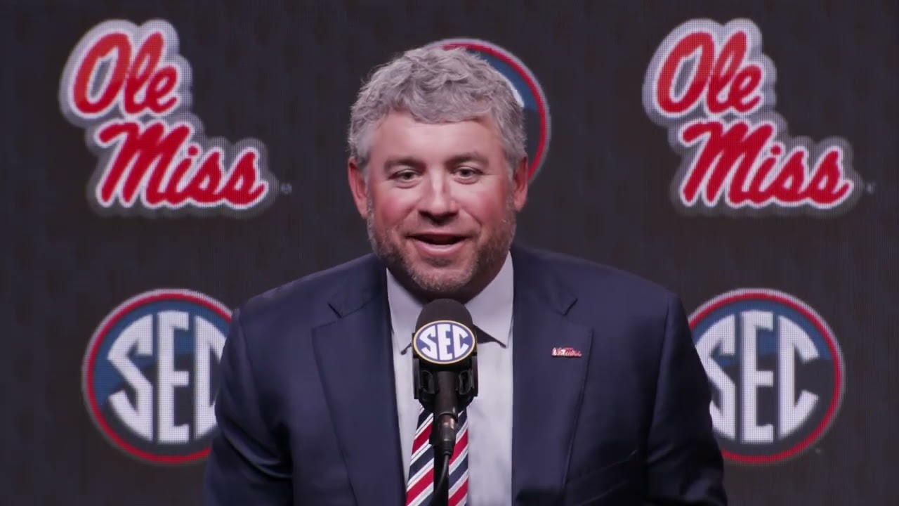 Главный тренер Ole Miss Пит Голдинг &mdash; Медиа-дни SEC 2026