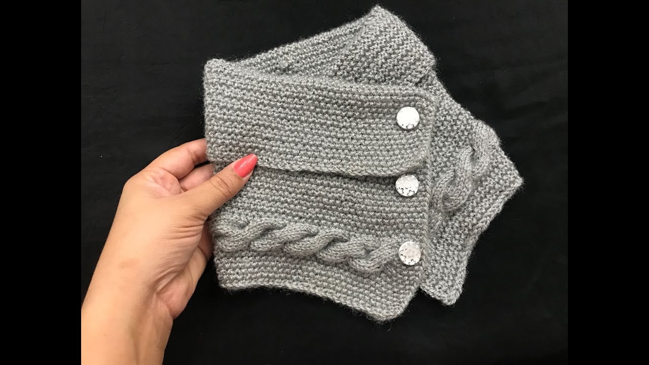 Neck warmer / cowl ( गला गरम रखने के लिए ) | Knitting Hindi |