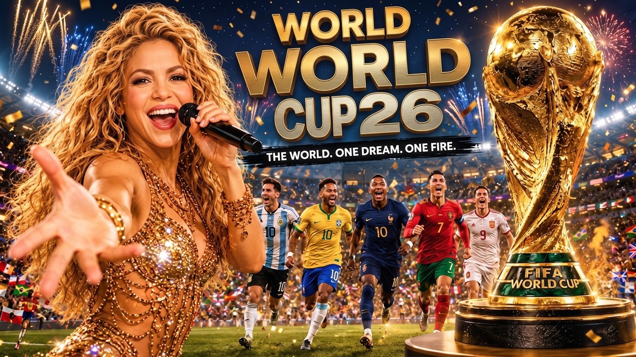 World Cup 2026 Official Song & Opening Ceremony! ⚽🎶 The Greatest Football Show on Earth Full Event