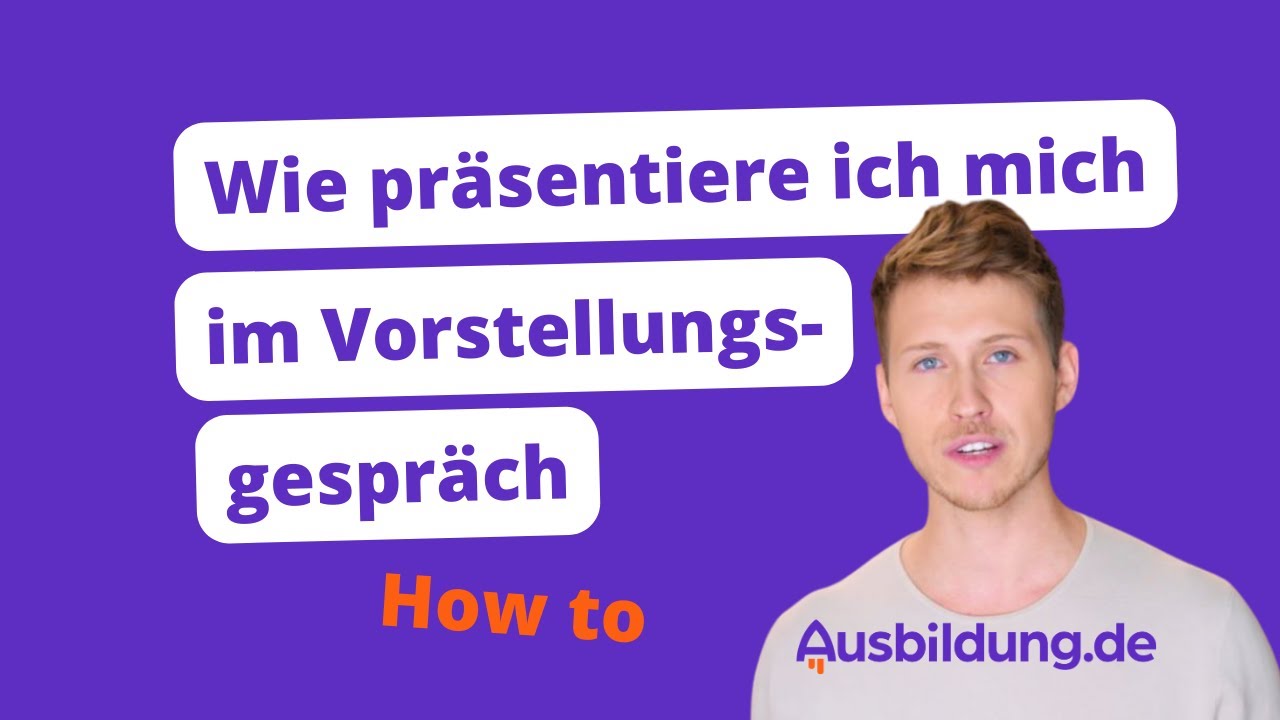 Selbstpräsentation im Vorstellungsgespräch 🙋🏼‍♂️🙋🏽‍♀️