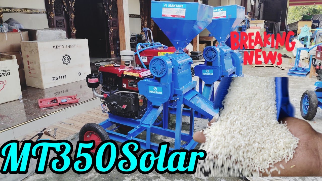 Mesin MT350Solar Siap Meluncur Ke Grobogan. Wuzzz