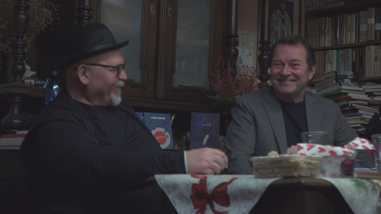 Legenda spomínala: Herec František Výrostko v antikvariáte u Janka Cígera