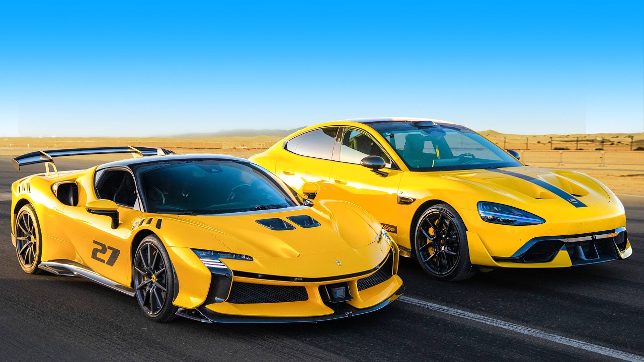 Ferrari SF90 XX vs Xiaomi SU7 Ultra: ARRANCONES