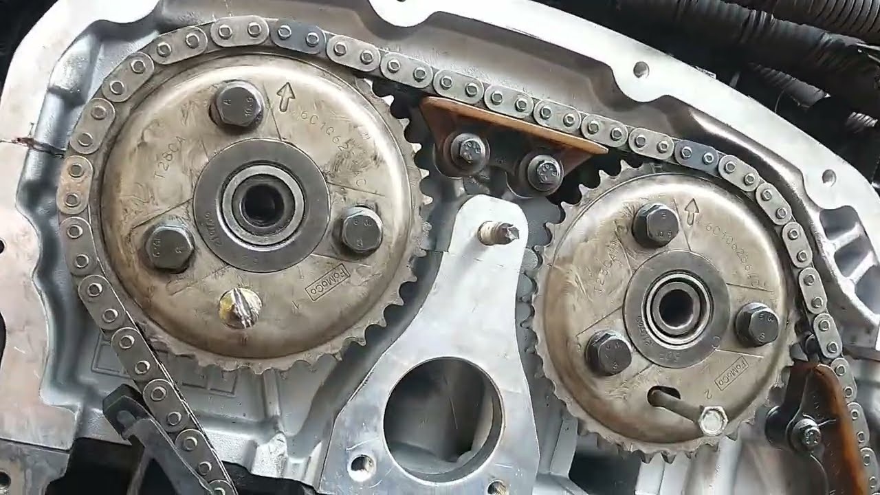 COMO COLOCAR A CORRENTE DO COMANDO DA FORD TRANSIT 2.4 16V