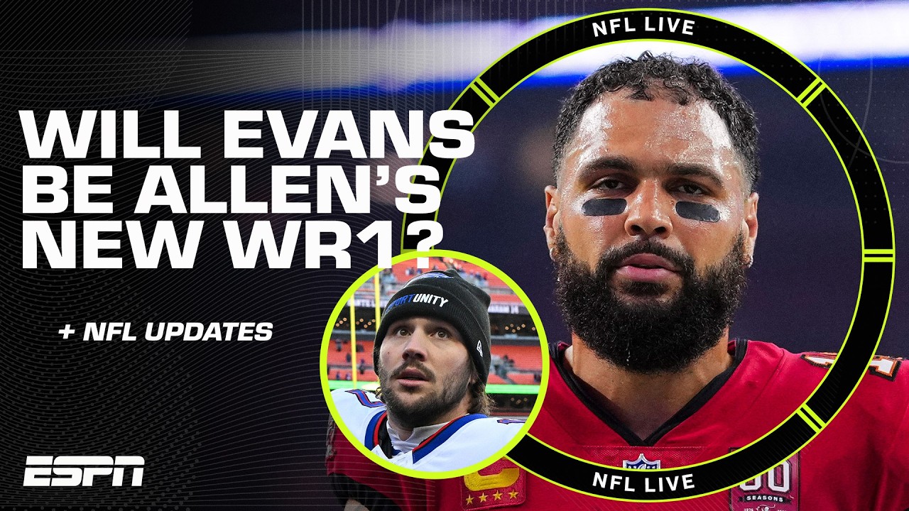 How DANGEROUS would a Mike Evans and Josh Allen duo be in Buffalo? 👀 | NFL Live