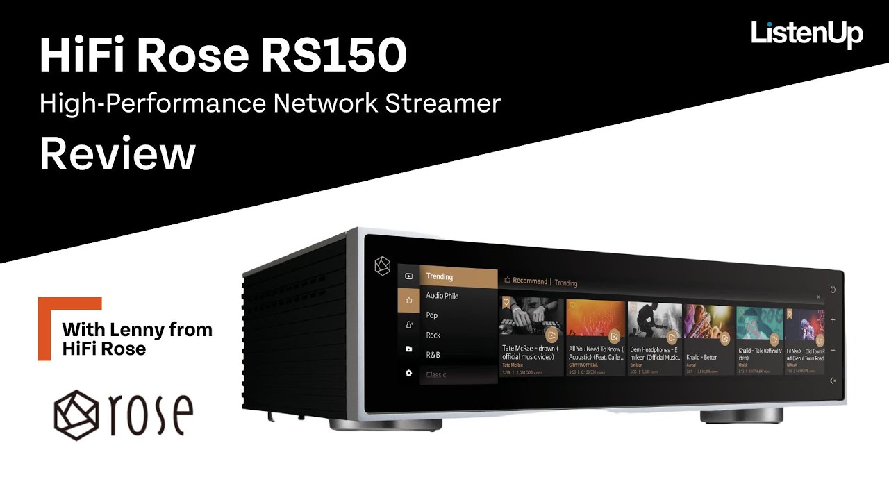 The HiFi Rose RS150B: DAC, Network Streamer, and So Much More!