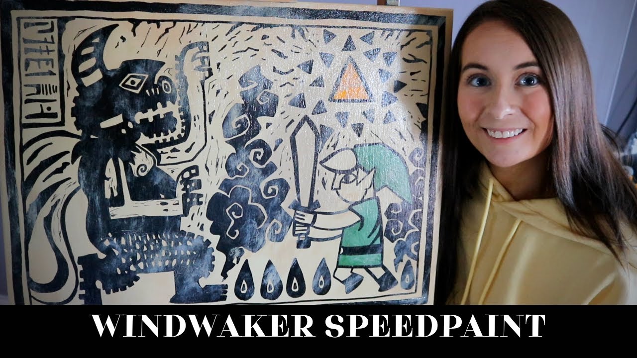 THE WINDWAKER Link vs. Ganon - Speedpaint / Timelapse Painting