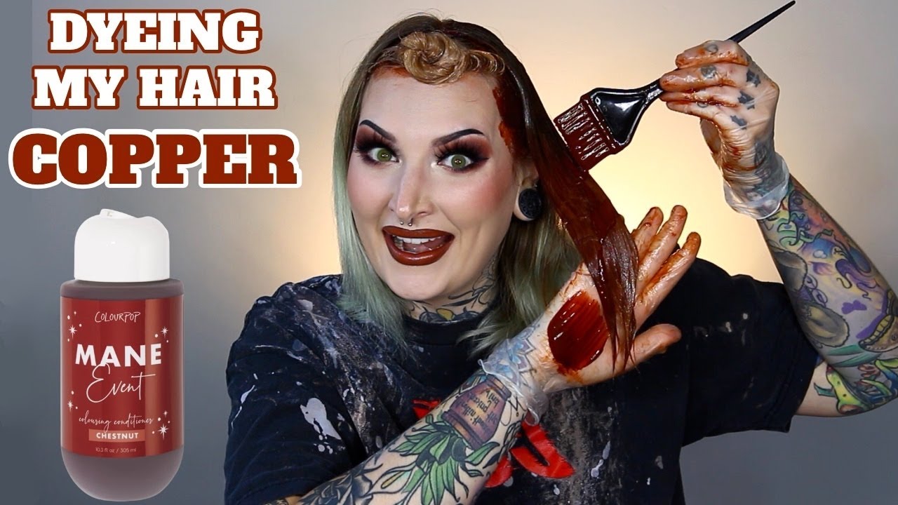 Dyeing My Hair COPPER!