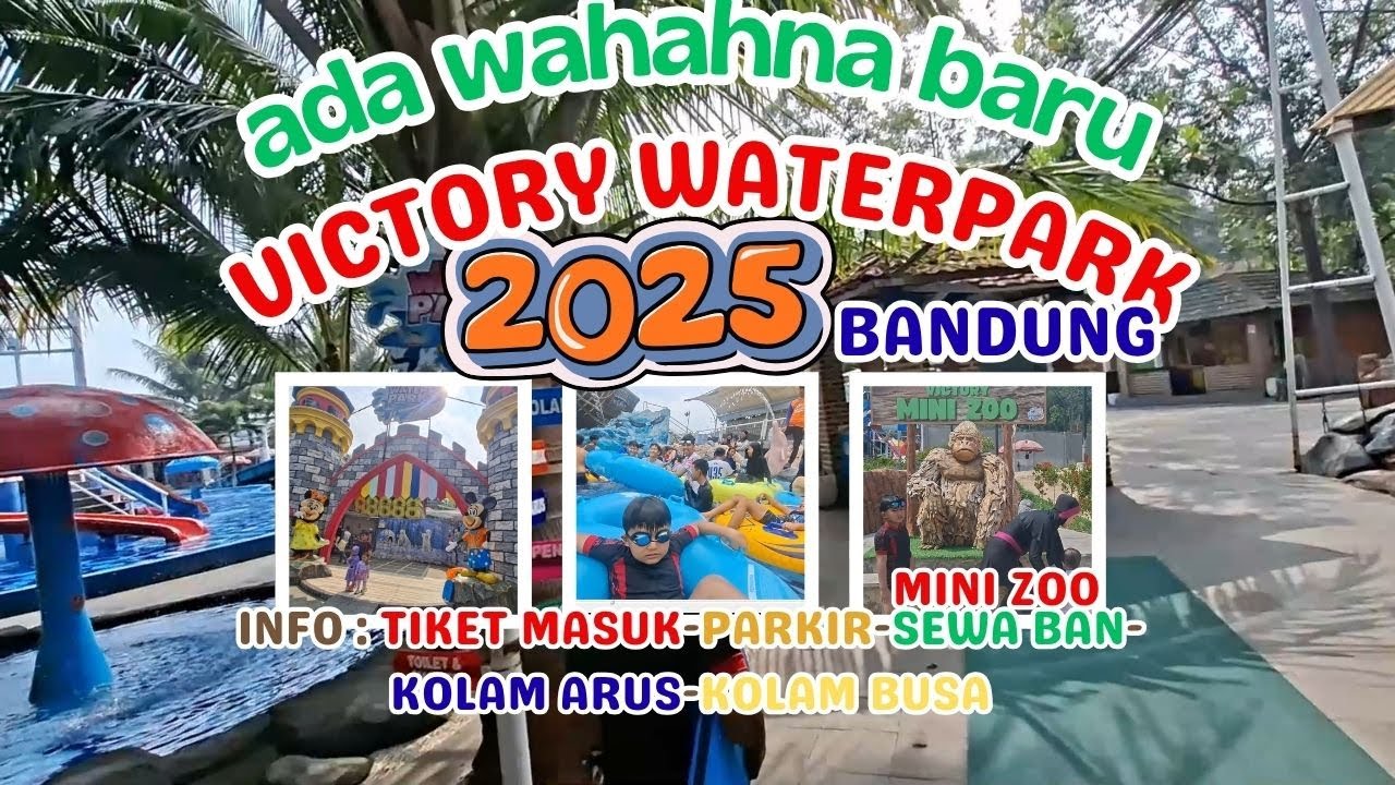 VICTORY WATERPARK BANDUNG | HARGA TIKET, FASILITAS DAN WAHANA VICTORY MINI ZOO | #victorywaterpark