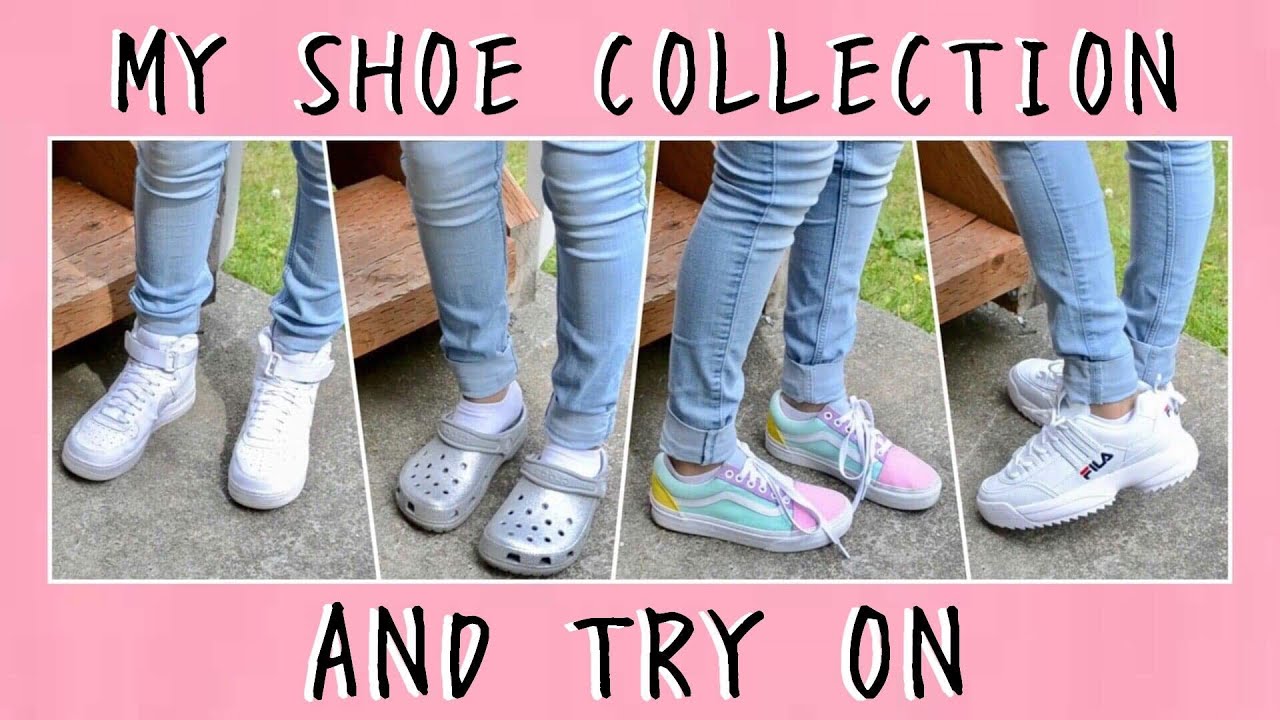 My shoe collection (and try on)