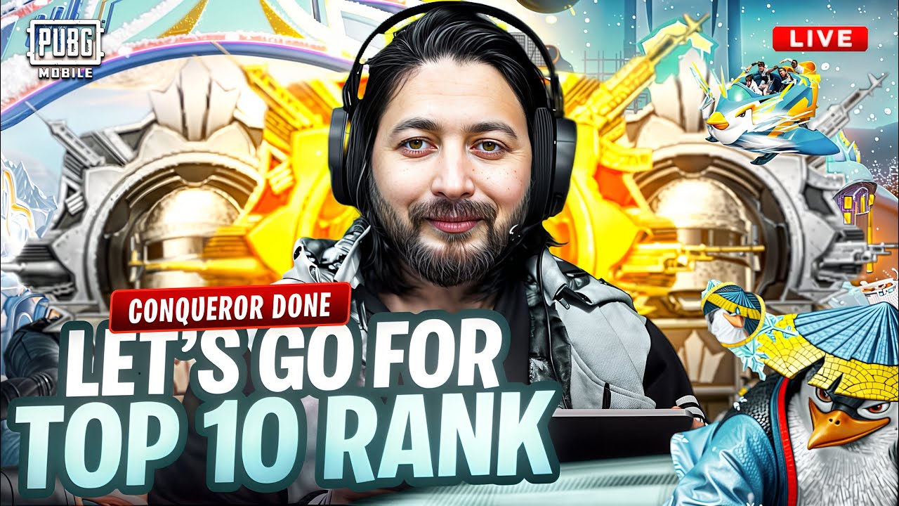 RANK 13 DONE | LETS GO FOR TOP 10 RANK | TMG MARKHOR | PUBG Live Stream
