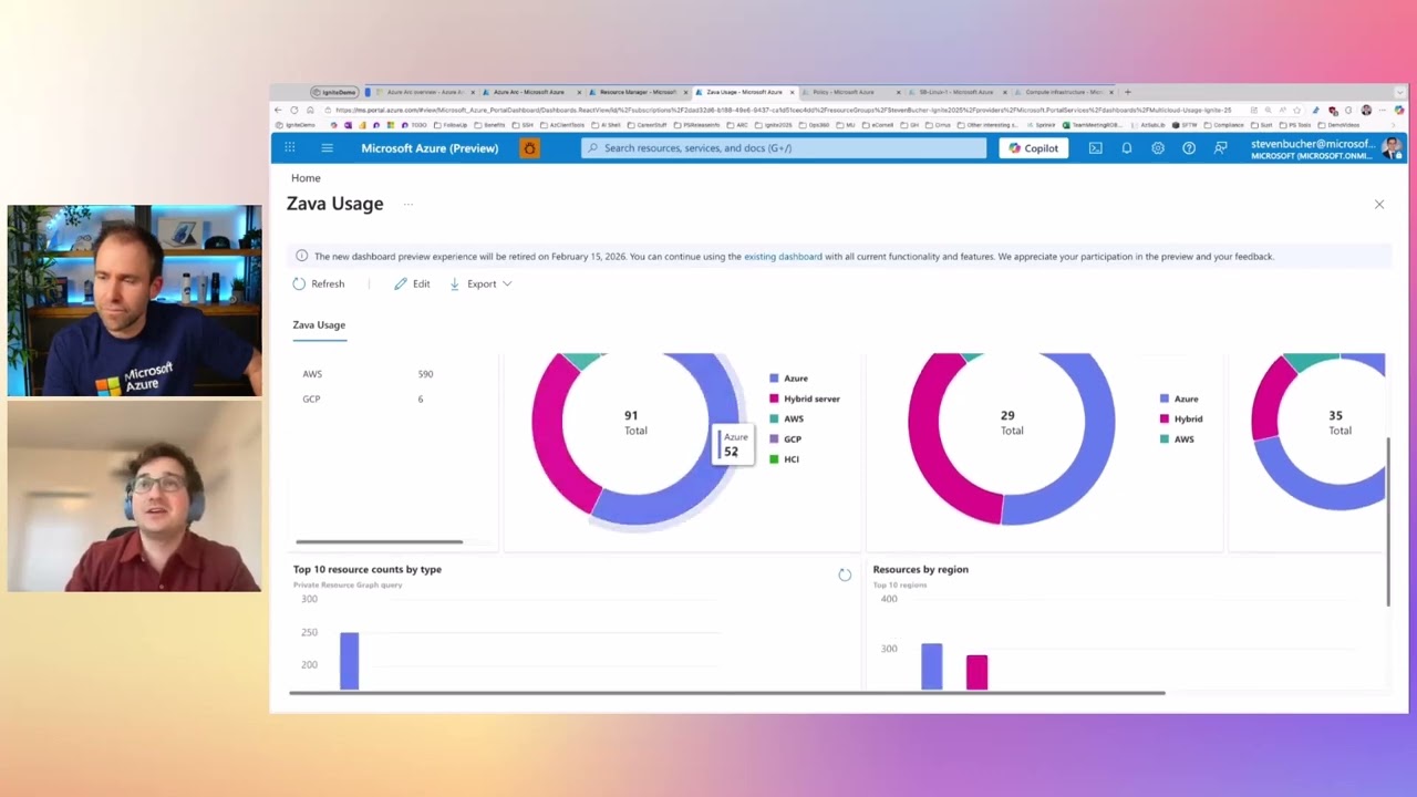 Управление серверами и их эксплуатация с помощью Azure Arc