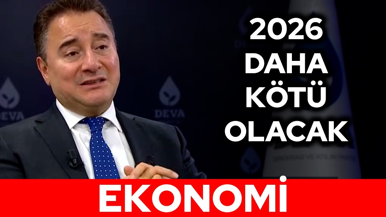 Ekonomi daha da kötüleşecek! Ali Babacan fakirleşmeyi sebepleriyle anlattı