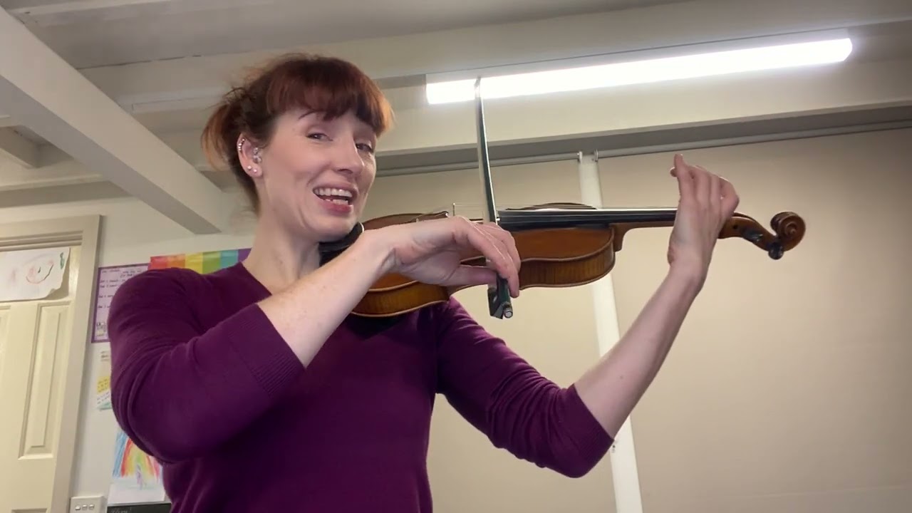 Suzuki Violin Book 4 no.3 Seitz Concerto no.5 in D Major, 3rd mvt. Double stop/chord section ONLY