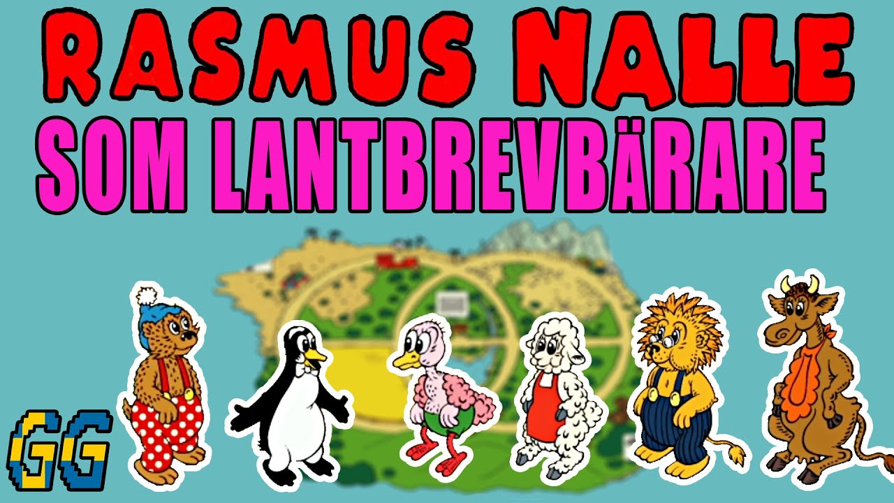 Rasmus Nalle som Lantbrevbärare