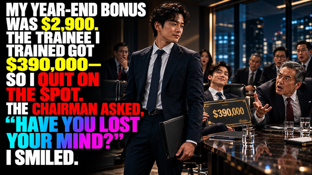 My Year-End Bonus Was $2,900. The Trainee I Trained Got $390,000&mdash;So I Quit on the Spot.
