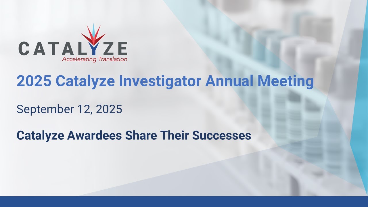 Catalyze Awardees Share Their Successes