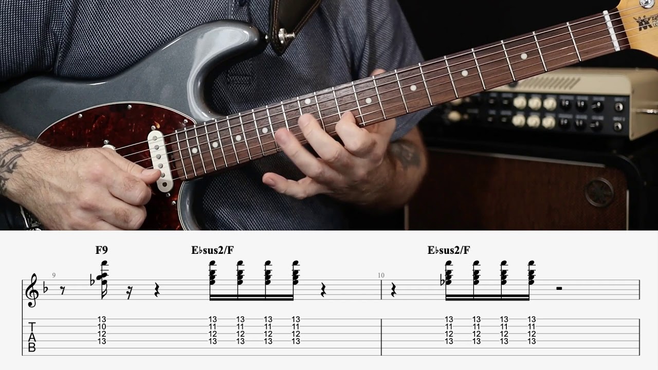 Cory Wong (Live at MSG) by Vulfpeck - How to play - Guitar lesson with tabs