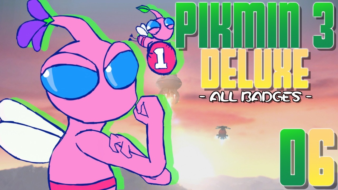 Winging It | Pikmin 3 Deluxe - All Badges