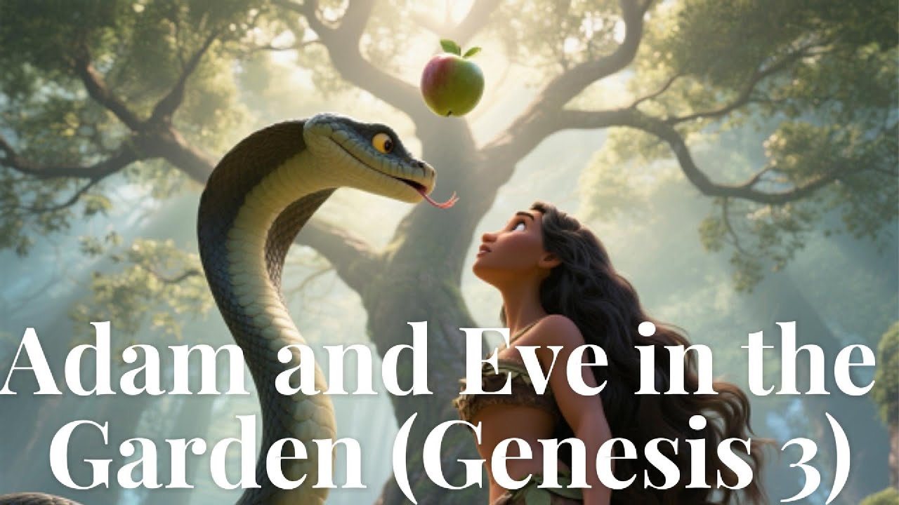 Adam and Eve in the Garden | The First Sin | Bible Story 