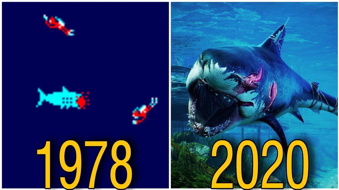 Evolution of shark games 1978-2020
