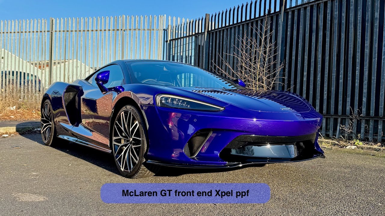 Mclaren GT front end ppf