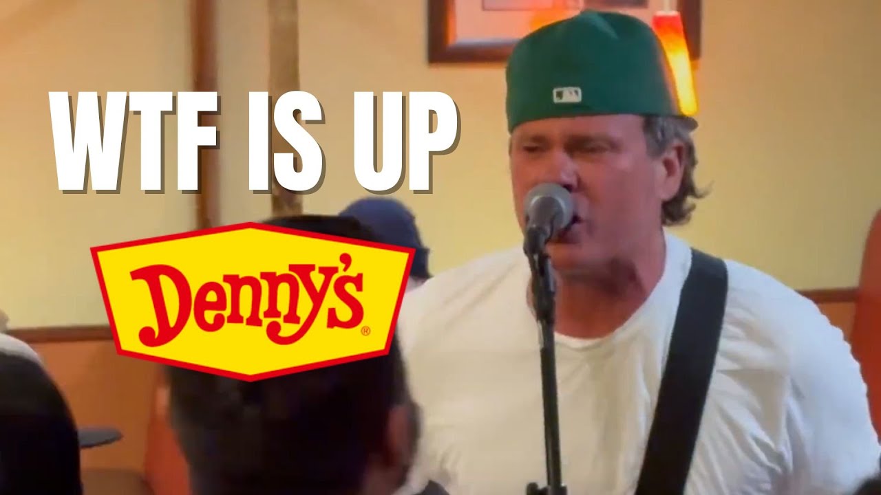 Blink-182 действительно сыграл в Dennys 😂
