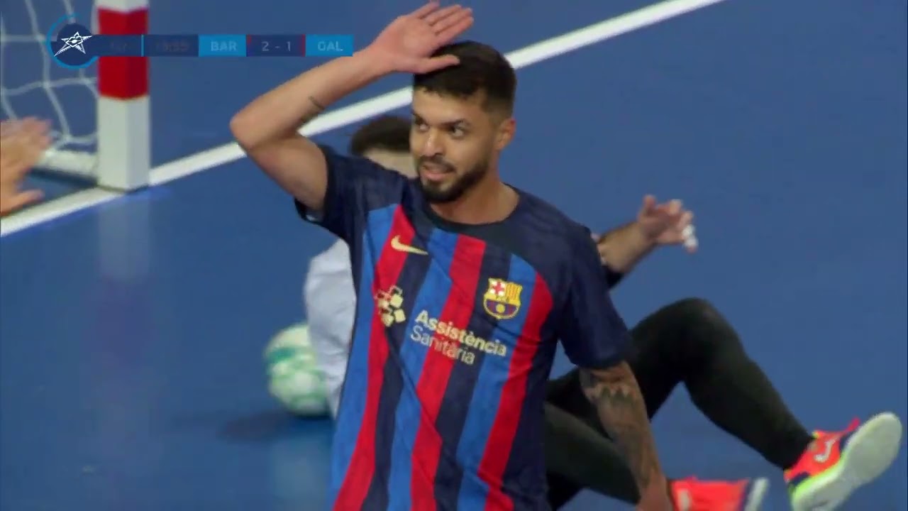 Barcelona - United Galați, 6-2 (repriza 1)