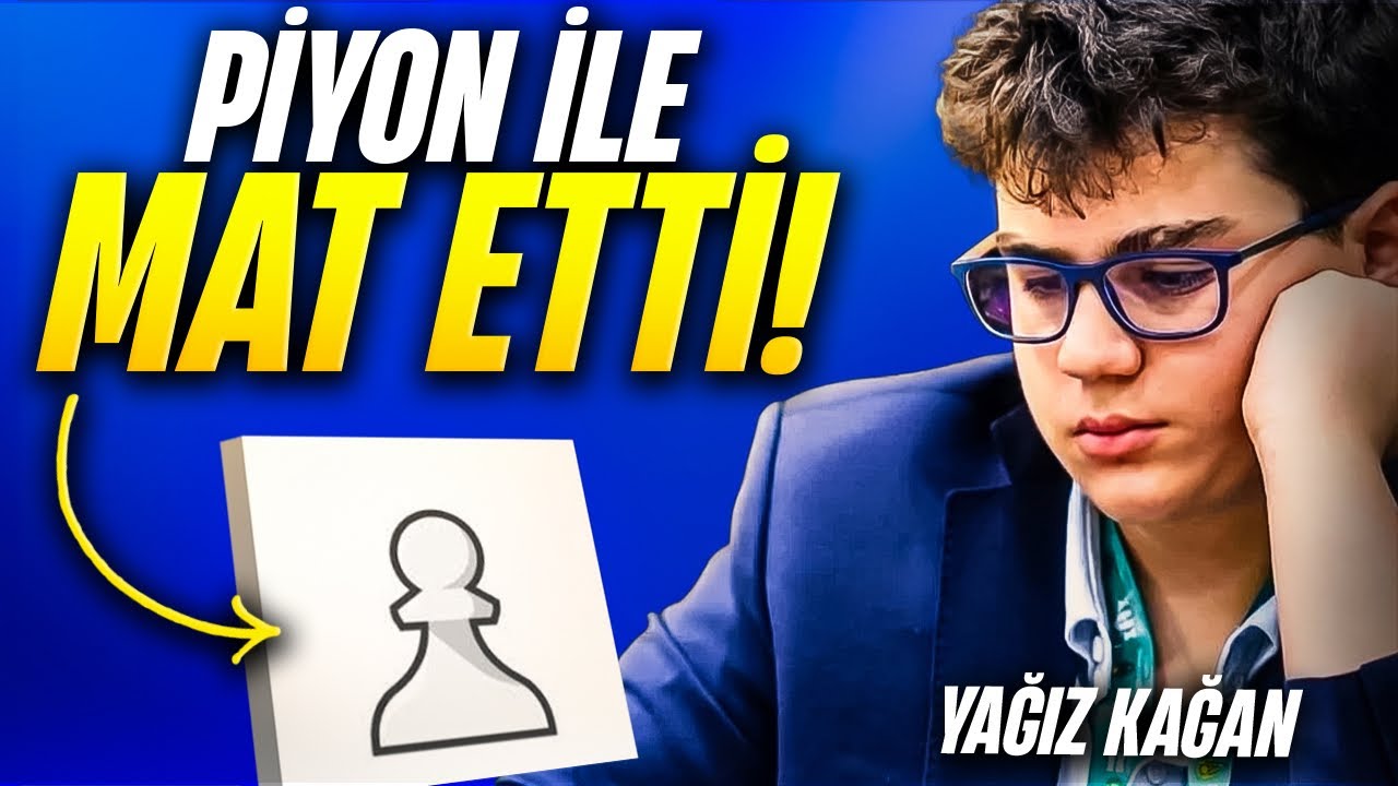 Yağız Kaan PİYONLA MAT ETTİ Hem de RAKİP 2700! ( PROFESYONEL MAÇ)