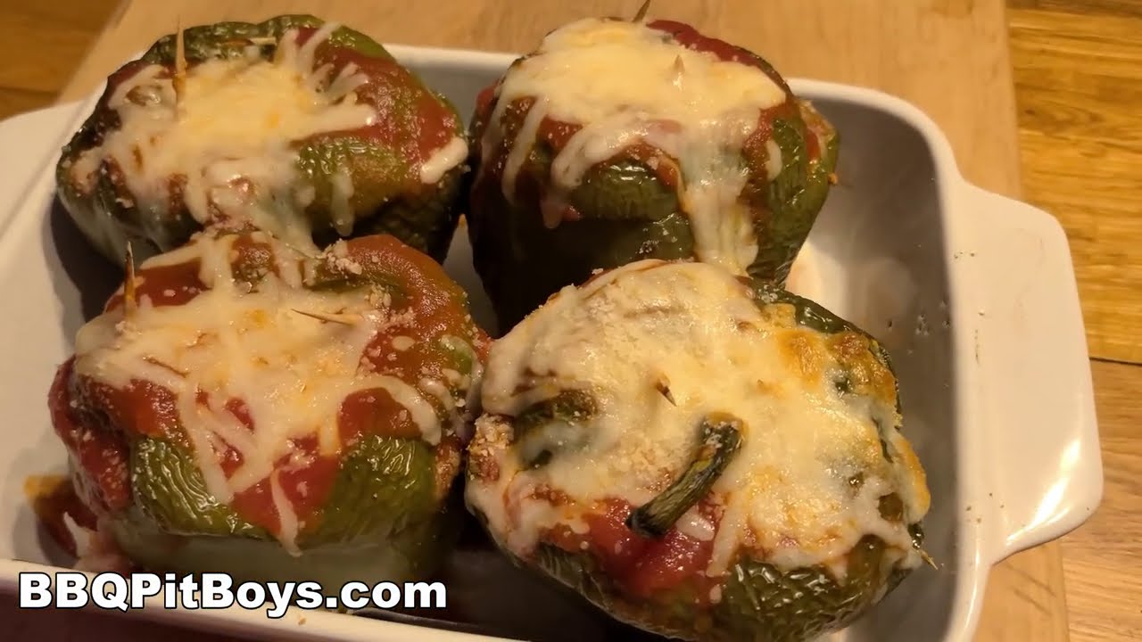 VENISON STUFFED PEPPERS | Recipe | BBQ Pit Boys